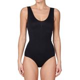J&C - Bodystocking - Dames - Zwart - Naadloos - 95% Polyamide 5% Elastaan