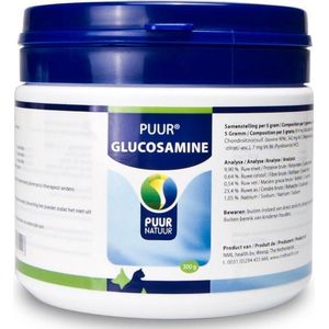 Puur Natuur Glucosamine Compleet Hond&Kat - Voedingssupplement - Gewrichten - Spieren - 500 g