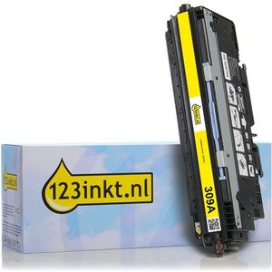 123inkt huismerk vervangt HP 309A (Q2672A) toner geel