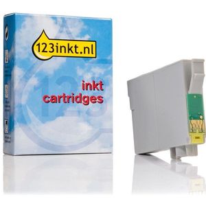 Epson T0874 inktcartridge geel (123inkt huismerk)