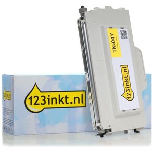123inkt huismerk vervangt Brother TN-04Y toner geel
