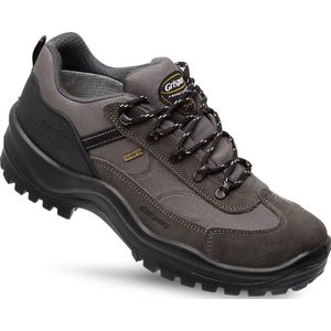 Grisport - Torino Low - Wandelschoenen - Grijs - Suède - Waterafstotend