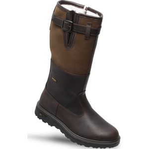 Grisport - Highland - Laars - Bruin - Imitatie Bontvoering - Ritssluiting