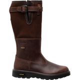 Grisport - Highland - Laars - Bruin - Imitatie Bontvoering - Ritssluiting