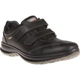 Grisport - 8637 - Sneaker - Black - Geolied Leer - Klittenbandsluiting