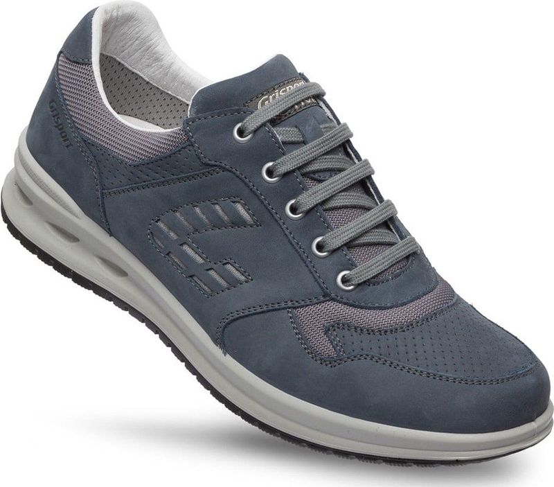Grisport - 43005 - Wandelschoenen - Blauw - Leer, Nubuck