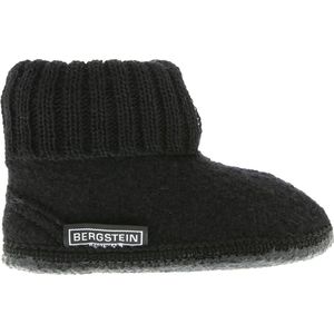 Bergstein - Cozy - Sloffen - Black - Scheerwol