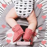 Bergstein - Teddy - Pantoffels - Roze - Suède met Wollen Voering