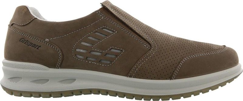 Grisport - 43003 - Heren Instappers - Nubuck - Zwart