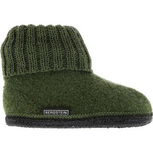 Bergstein Cozy Sloffen Unisex Junior - Forest - Maat 34