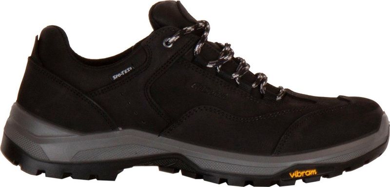 Grisport - Walker Low - Wandelschoenen - Zwart - Leer