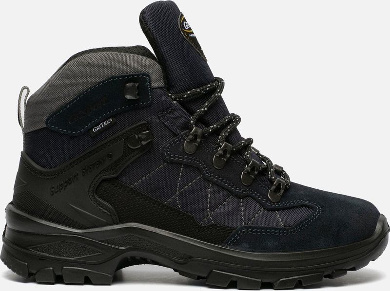 Grisport - Scout Mid - Wandelschoenen - Zwart - Suède