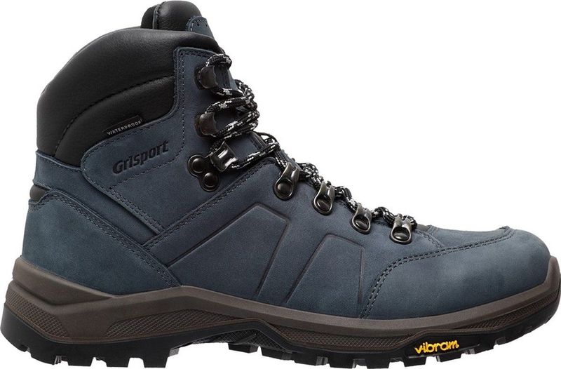 Grisport Utah Mid Wandelschoenen - Blauw - Waterproof - Leer