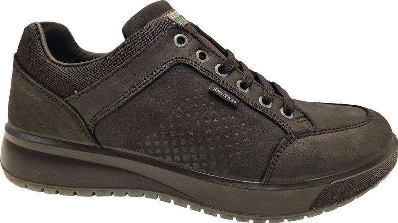 Grisport - 43601 - Wandelschoenen - Zwart - Leer en Nubuck