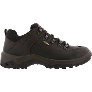 Grisport - Brenta Low - Wandelschoen - Zwart - Gevet Leer - Waterafstotend