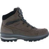 Grisport - Bari Mid - Wandelschoenen - Grijs - Nubuck Leer - Waterdicht