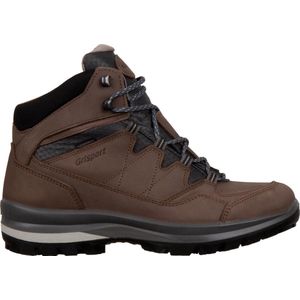 Grisport - Bari Mid - Wandelschoenen - Grijs - Nubuck Leer - Waterdicht