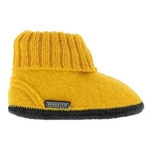 Bergstein - Cozy - Pantoffel - Geel - Wol - Vilt - Unisex