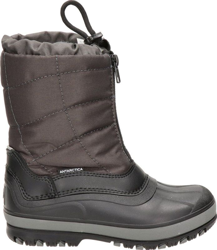 Antartica - Kids Snowboots - Zwart - Textiel/Rubber - Warm en Waterdicht