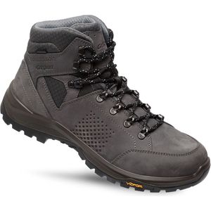 Grisport - Oregon Mid - Wandelschoenen - Zwart - Nubuck Leer - Waterdicht