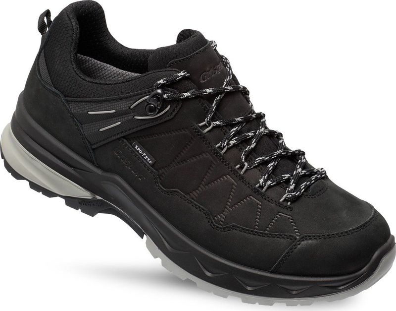 Grisport - Tampa Low - Wandelschoenen - Zwart - Hydro Leer