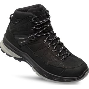 Grisport - Tampa Mid - Wandelschoenen - Zwart - Hydro Leer