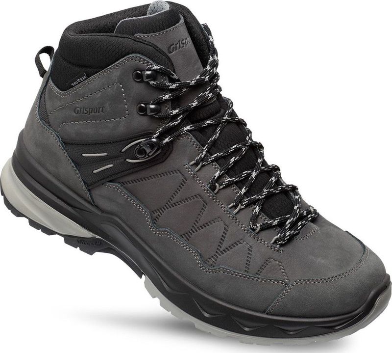 Grisport - Tampa Mid - Wandelschoenen - Grijs - Hydro Leer