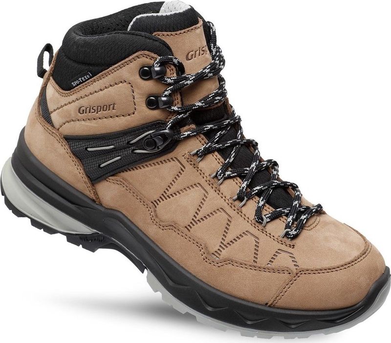 Grisport Tampa Mid Beige Wandelschoenen - Waterproof - Unisex