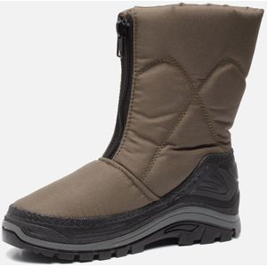 Antarctica - Winterlaarzen met ritssluiting voor kinderen - AN 2201 - Khaki - maat 33EU