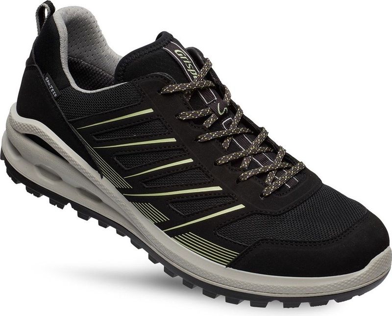 Grisport - Brooke - Wandelschoen - Zwart - Textiel - Waterdicht