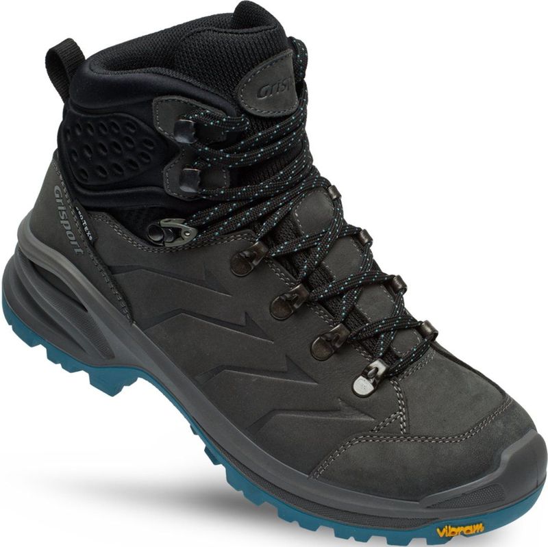 GRI Terrain Mid Wandelschoenen - Dames - Grijs - Nubuck - Ademend