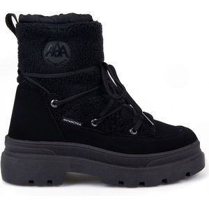 Antarctica - AN 8715 - Snowboot - Nero - Suède/Nylon - Water- en Sneeuwbestendig