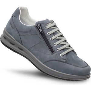 Grisport - 43069-06 - Lage Wandelschoenen - Blauw - Leer