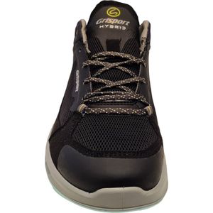 Grisport Delta Low W Wandelschoen - Dames synthetische lage wandelschoenen - Black