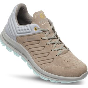 Grisport - Nova Low - Wandelschoen - Beige - Greased Leather en Nubuck