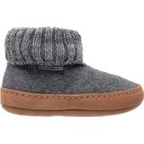 Bergstein - Cozy Lux - Pantoffel - Grey - Scheerwol - Leren Buitenzool