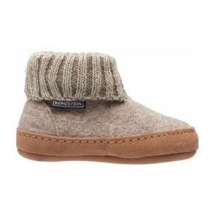 Bergstein - Cozy Lux - Pantoffel - Beige - Zuivere Scheerwol