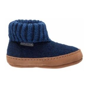 Bergstein Cozy Lux Pantoffels blauw Wol