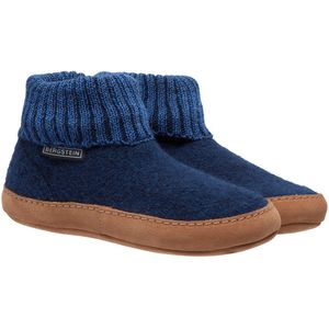 Bergstein - Cozy Lux - Pantoffels - Grijs - Scheerwol - Leer