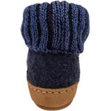 Bergstein - Cozy Lux - Pantoffels - Grijs - Scheerwol - Leer