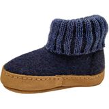 Bergstein - Cozy Lux - Pantoffels - Grijs - Scheerwol - Leer