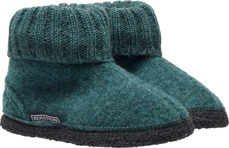 Bergstein - Cozy - Pantoffel - Seagreen - Scheerwol