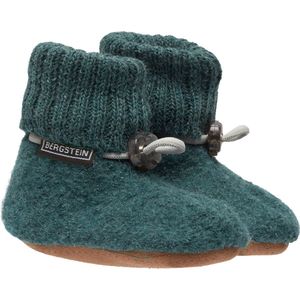 Bergstein Cozy Baby Sloffen Unisex - Seagreen