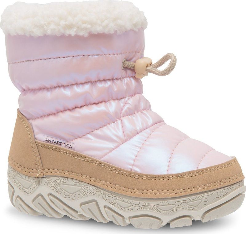 Antarctica - Snowboot - Rosa - Synthetisch - Robuuste Rubberen Zool