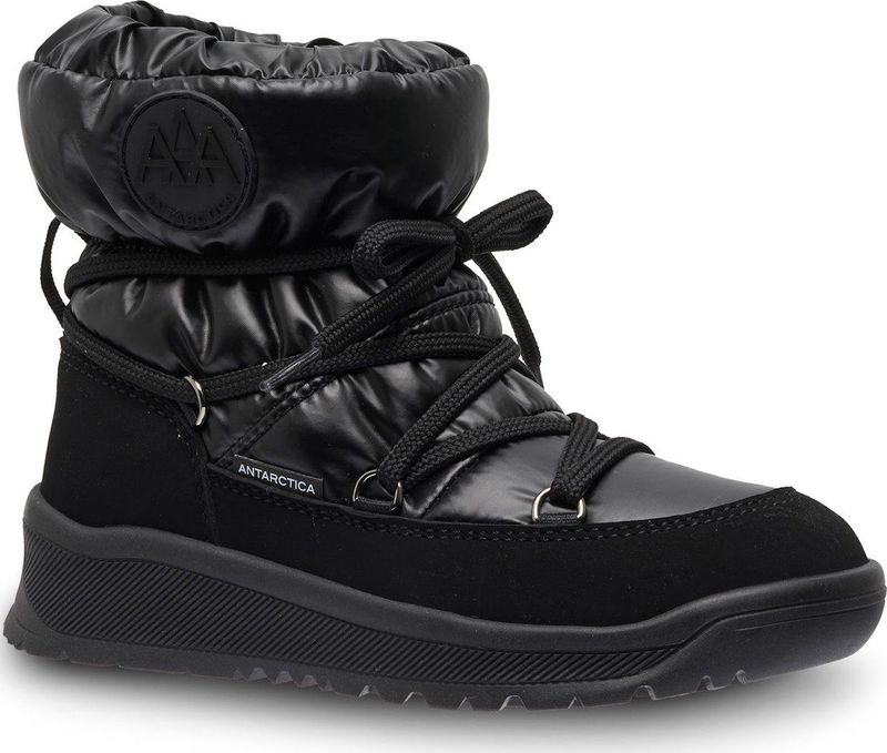 Antarctica - 8666 - Snowboots - Zwart - Suède en Polyester