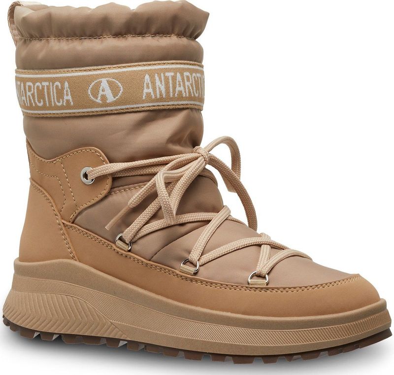 Antarctica - 8709 Snowboots - Licht Bruin - Synthetisch Materiaal - Rubber