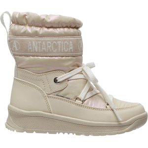 Antarctica - 8709 Snowboots - Crème - Lichtroze - Synthetisch Materiaal - Rubber