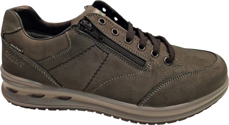 Grisport 43069-03 - Grijze Wandelschoenen - Active Zool - Rits Zijkant