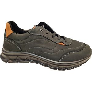 Grisport - 44502-01 - Wandelschoenen - Zwart - Leer/Nubuck