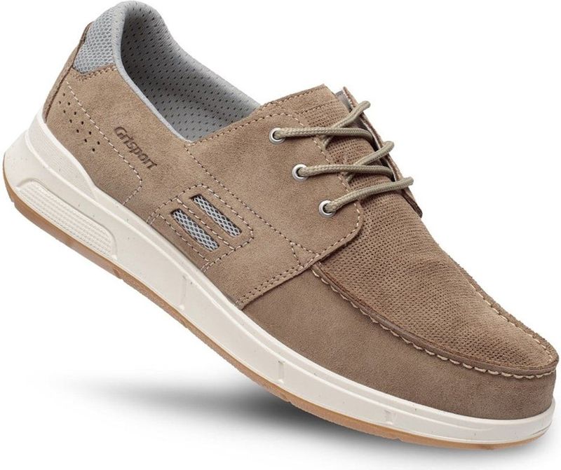 Grisport - 44601 - Heren Veterschoenen - Taupe - Suède